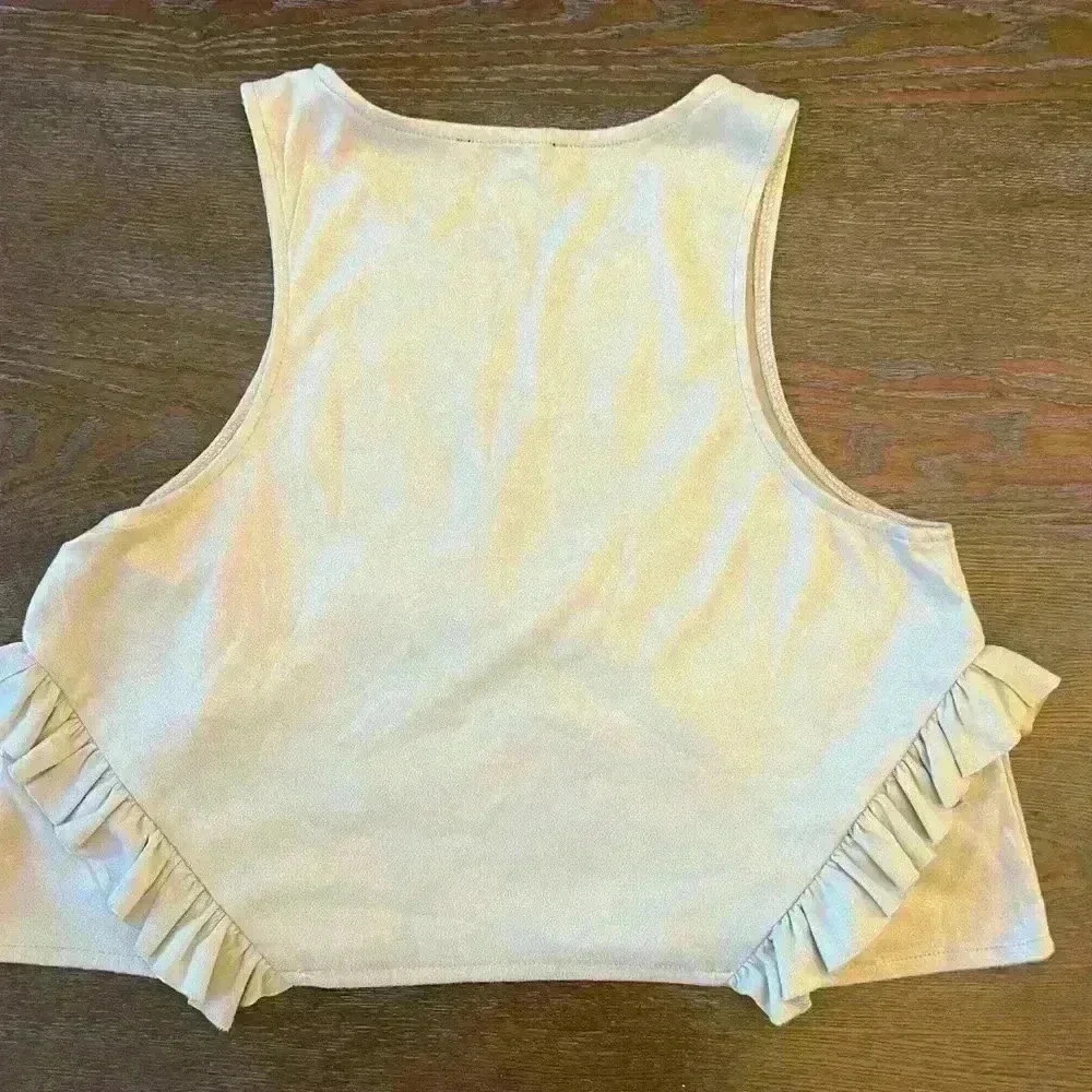 Zara Trafaluc Sleveless cropped tank. C052 - Picture 4 of 6